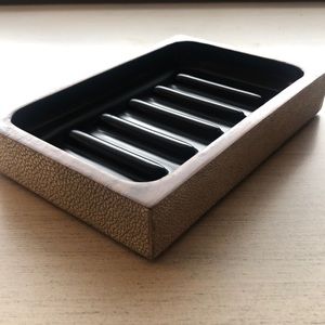 Pigeon&Poodle Manchester Faux Shagreen soap dish